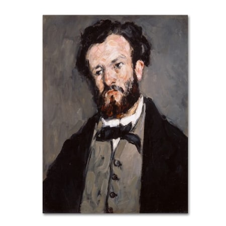 Cezanne 'Portrait Of Anthony Valabregue' Canvas Art,18x24